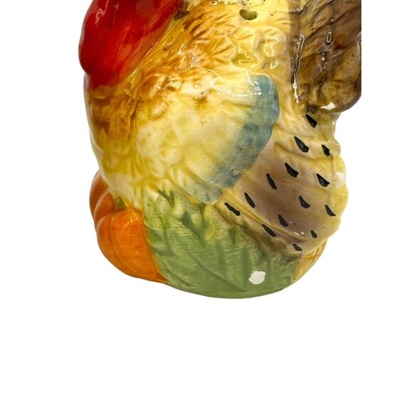 Vintage Pumpkin and Turkey Salt and Pepper Shakers Fall Thanksgiving - Picture 10 of 11